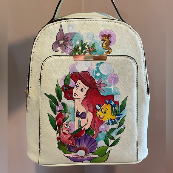 Little Mermaid Backpack - Picture 2 of 2